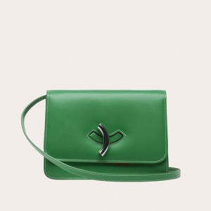 Green Little Liffner Maccheroni Women's Shoulder Bag | IBQREX-513