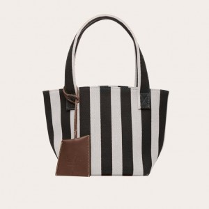 Stripes Little Liffner Mini Women's Tote Bag | SZOATB-165