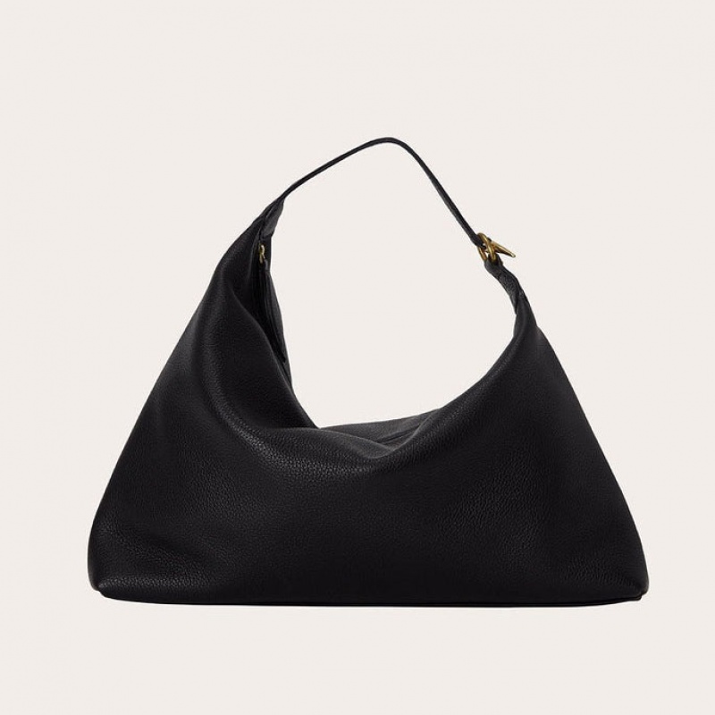 Black Little Liffner Pillow Women\'s Shoulder Bag | PHYFJV-492