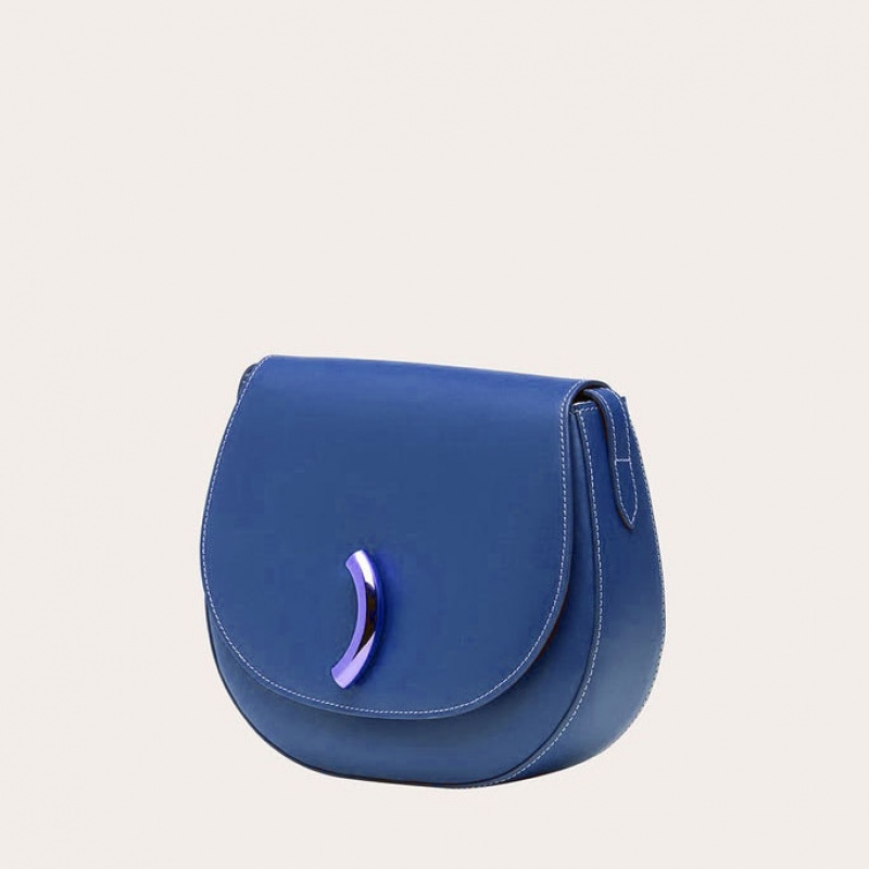 Blue Little Liffner Maccheroni Women's Saddle Bags | QDUEPR-734