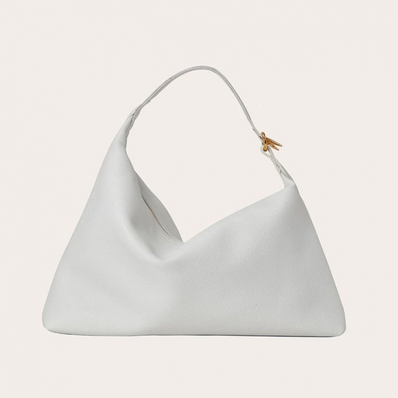Cream Little Liffner Pillow Women\'s Shoulder Bag | ISHBJL-914