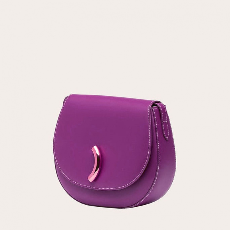 Pink Little Liffner Maccheroni Women's Saddle Bags | QMSPYE-703
